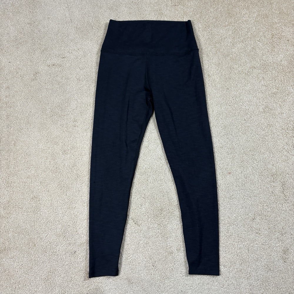 Beyond Yoga High Rise Legging Heathered Black Gray Women's Size Large L